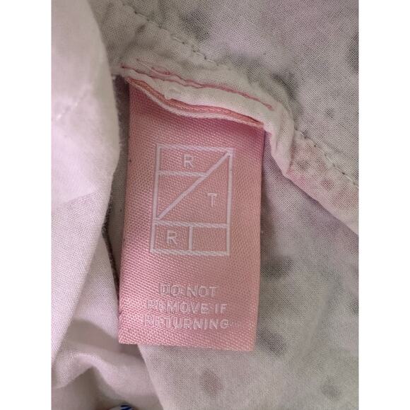 Yumi Kim Floral Eyelet Puff Sleeve Mini Dress Size 8 - Picture 9 of 13